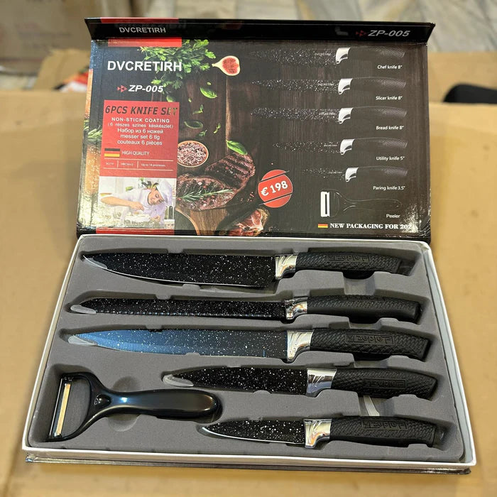 Dvcretirh 6pcs Knife Set ZP-005