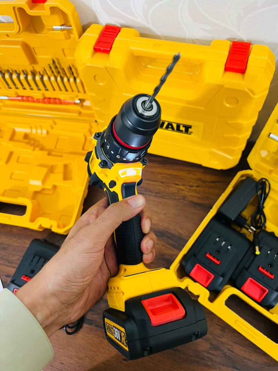 Lot Imported DeWalt 36v Brushless Commercial Drill Machine with Box