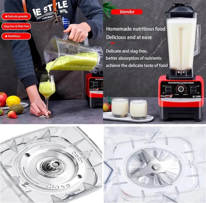 Germen Technology 3000watt 2 in 1 Powerfull Blender