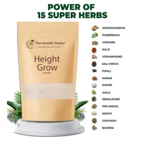 Natural Height Grow Powder (3–5) Inch Growth